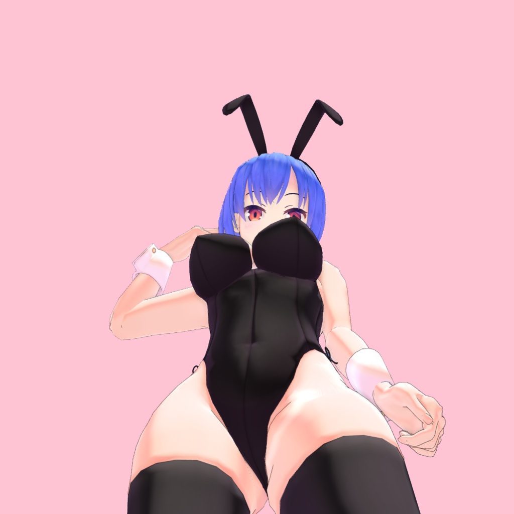 【無料配布】むっちりバニーシリアちゃん 1.2【MMDモデル】