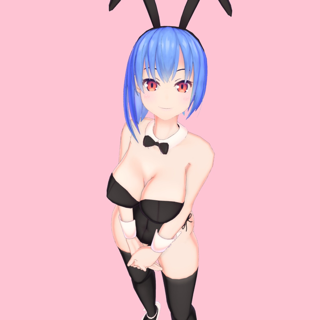 【無料配布】むっちりバニーシリアちゃん 1.2【MMDモデル】