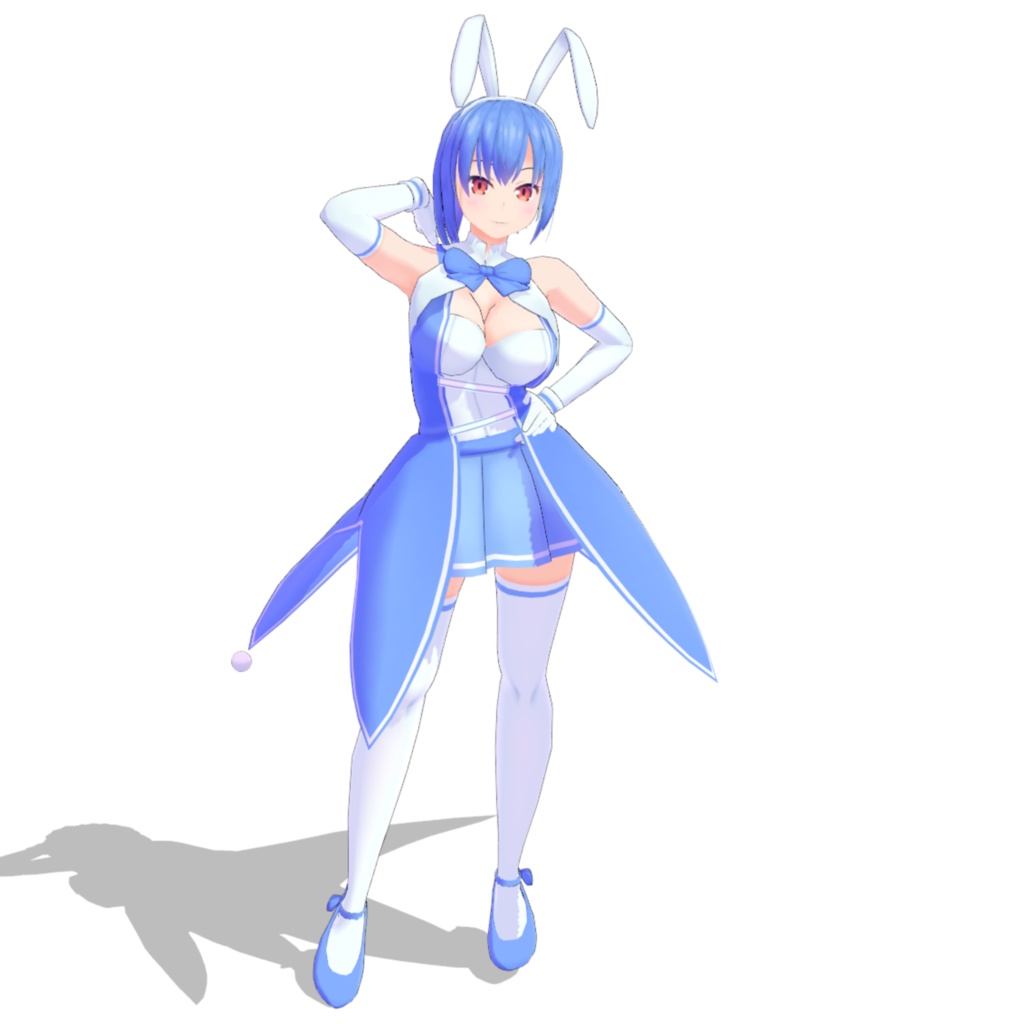 【無料配布】マジカルバニー☆シリアちゃん 1.1【MMDモデル】