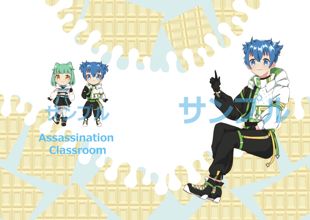 クリアファイル[潮田渚＆茅野カエデ]