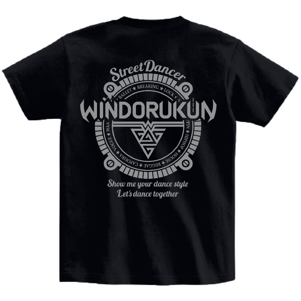 Tシャツ-B-黒