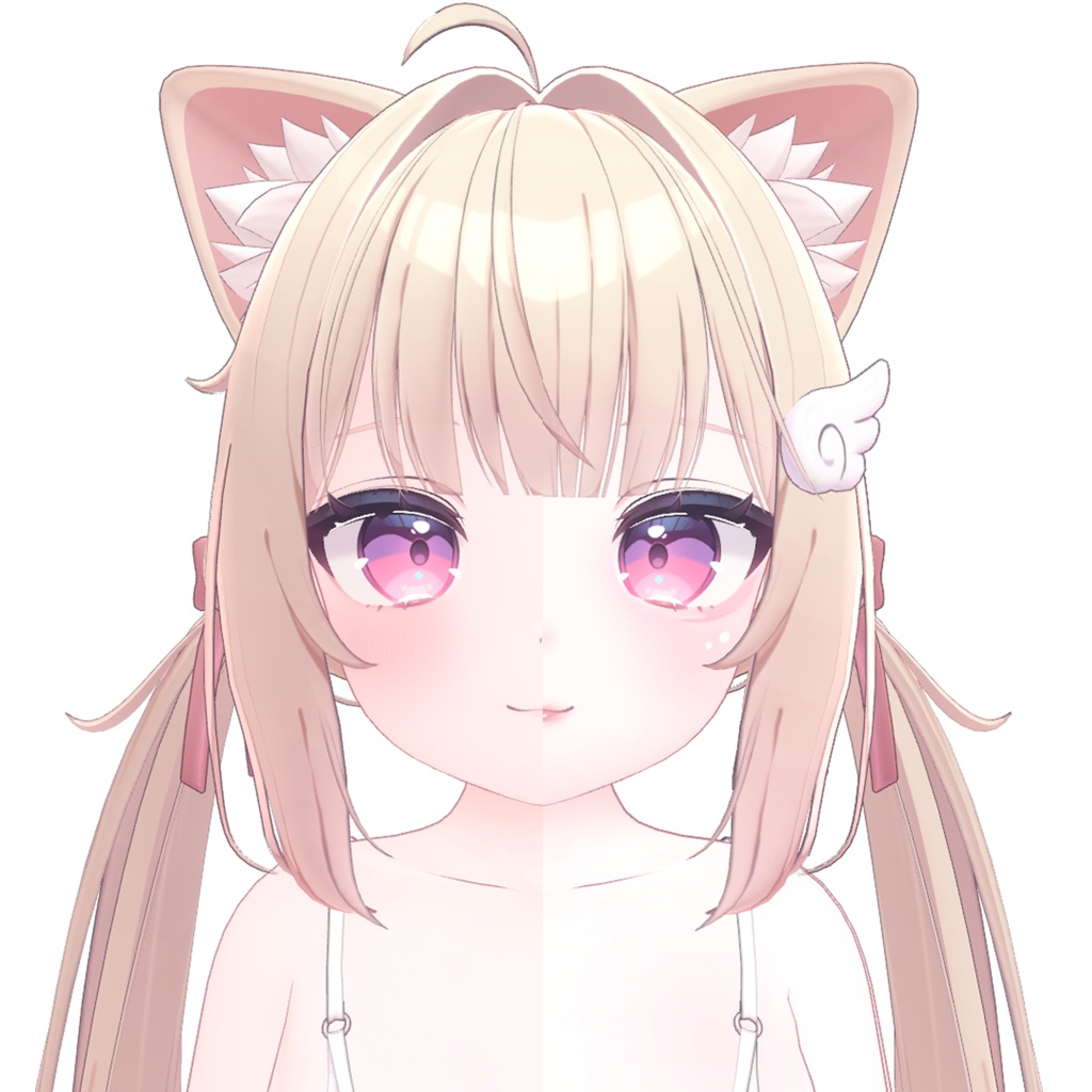 Chiffon シフォン 専用 白肌メイク+赤舌&青舌+肌の赤み