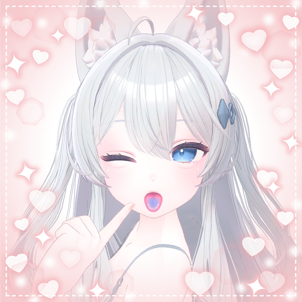 Lime ライム 専用 白肌メイク+赤舌&青舌+肌の赤み