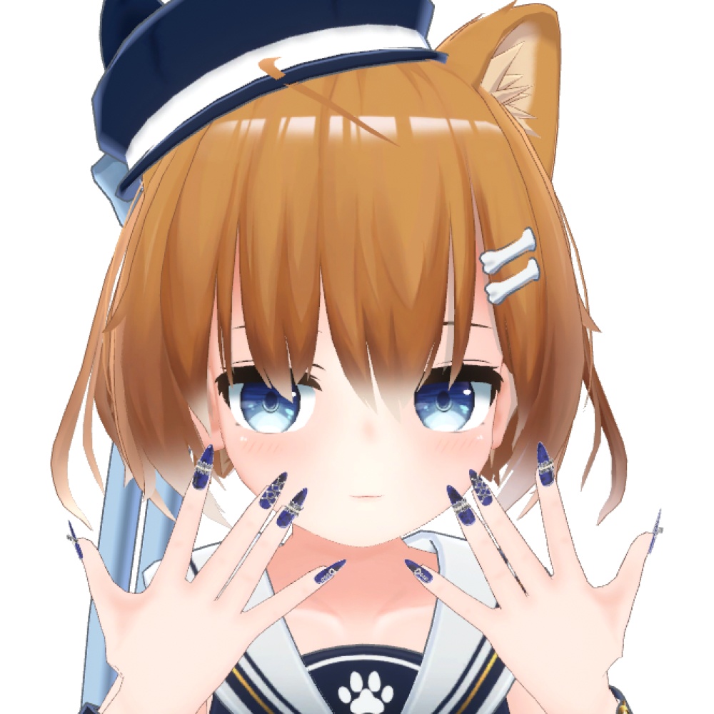 【16アバター対応】フリルリボン付きネイル♡ElegantFrills♡【MDollnail対応】