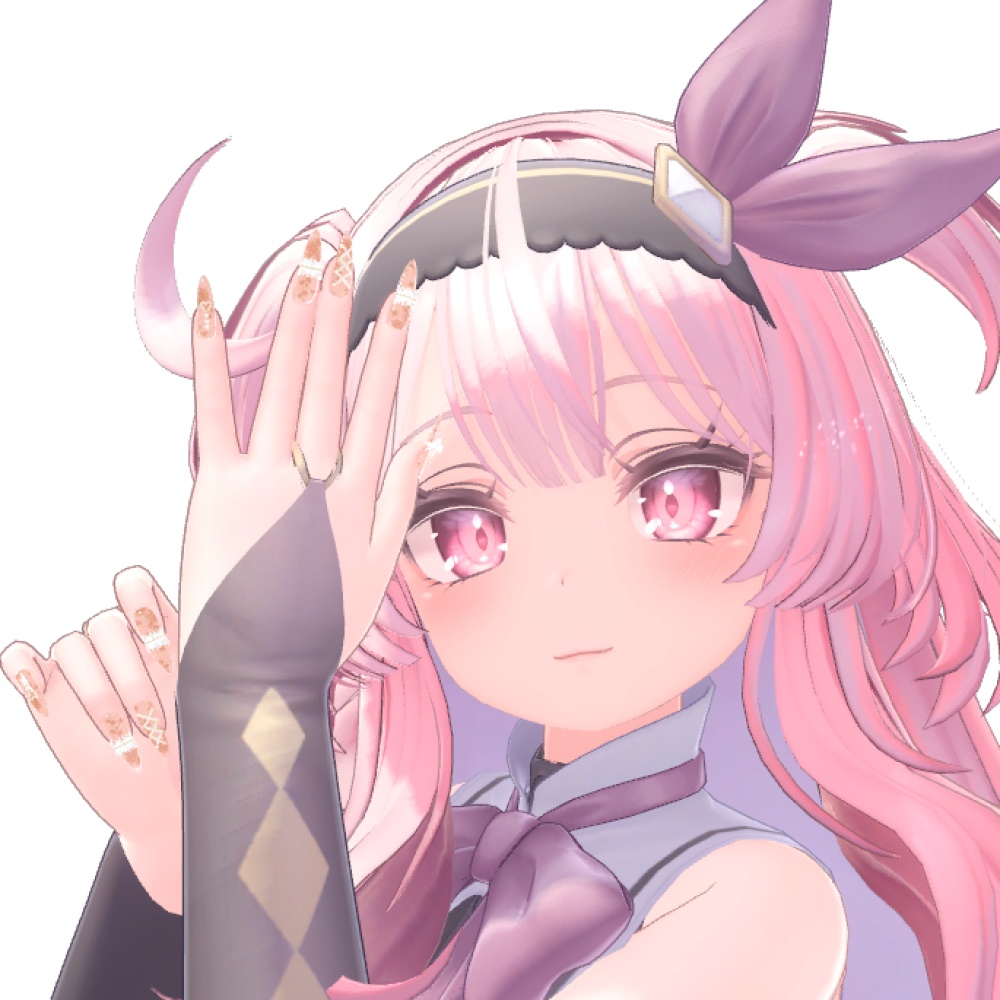 【16アバター対応】フリルリボン付きネイル♡ElegantFrills♡【MDollnail対応】