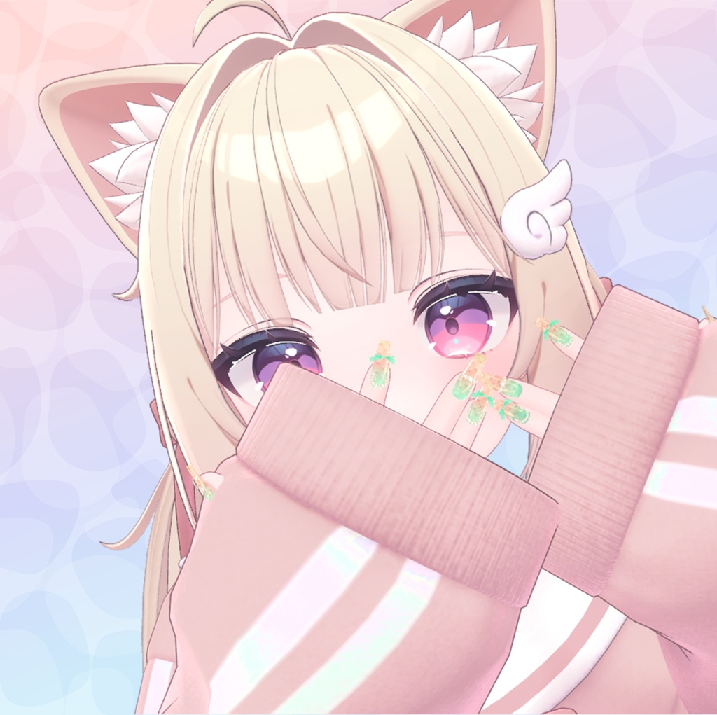 【14アバター対応】マーメイドネイル♡MermaidNails♡【MDollnail対応】