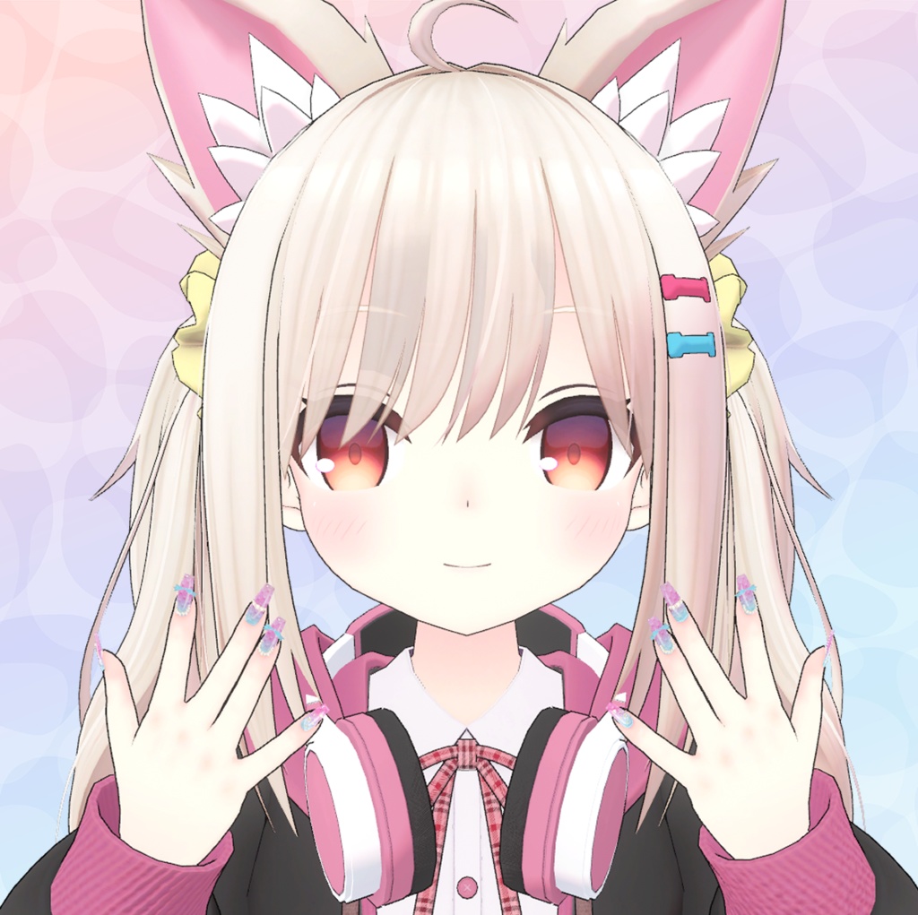 【14アバター対応】マーメイドネイル♡MermaidNails♡【MDollnail対応】