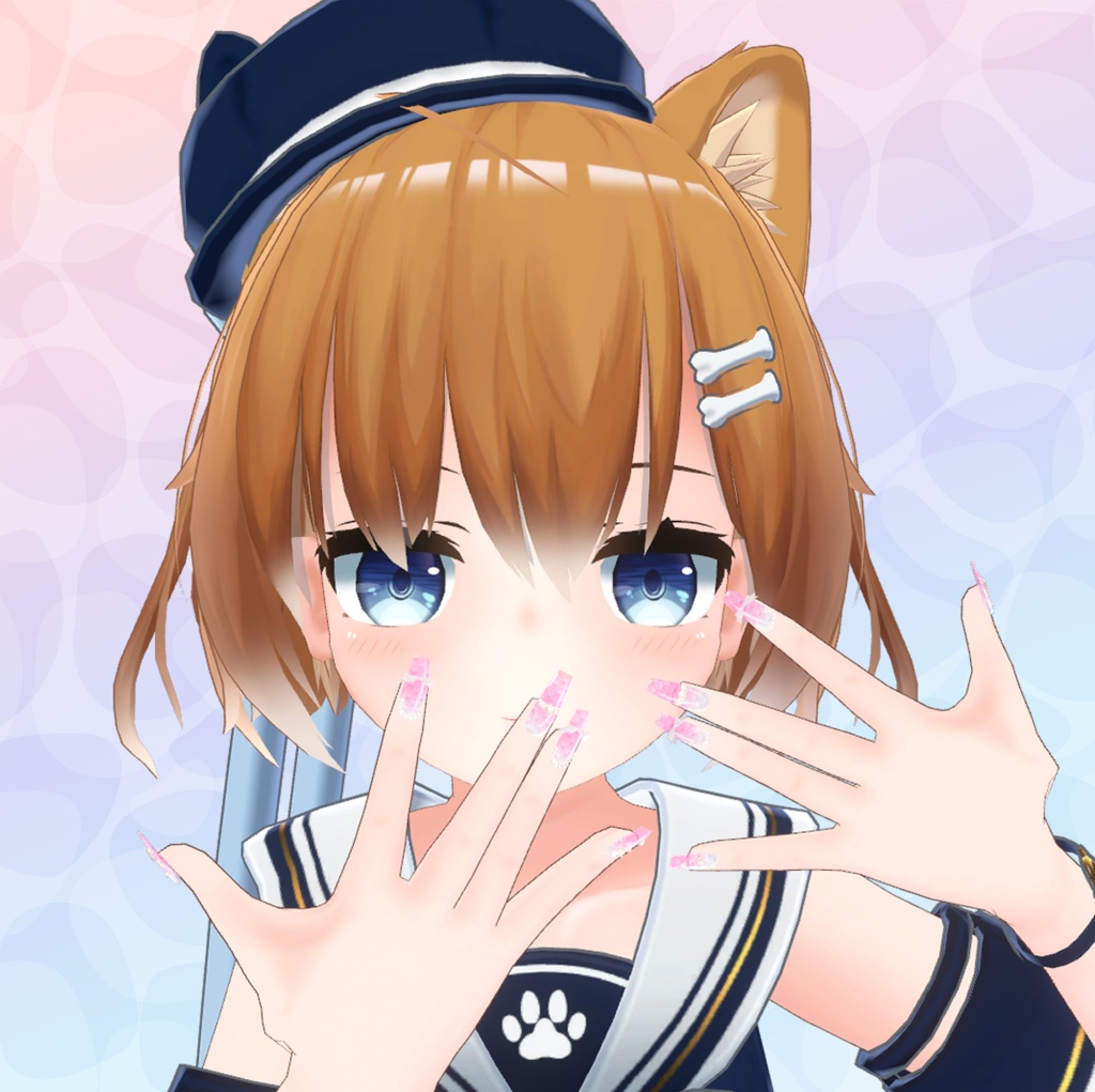 【14アバター対応】マーメイドネイル♡MermaidNails♡【MDollnail対応】