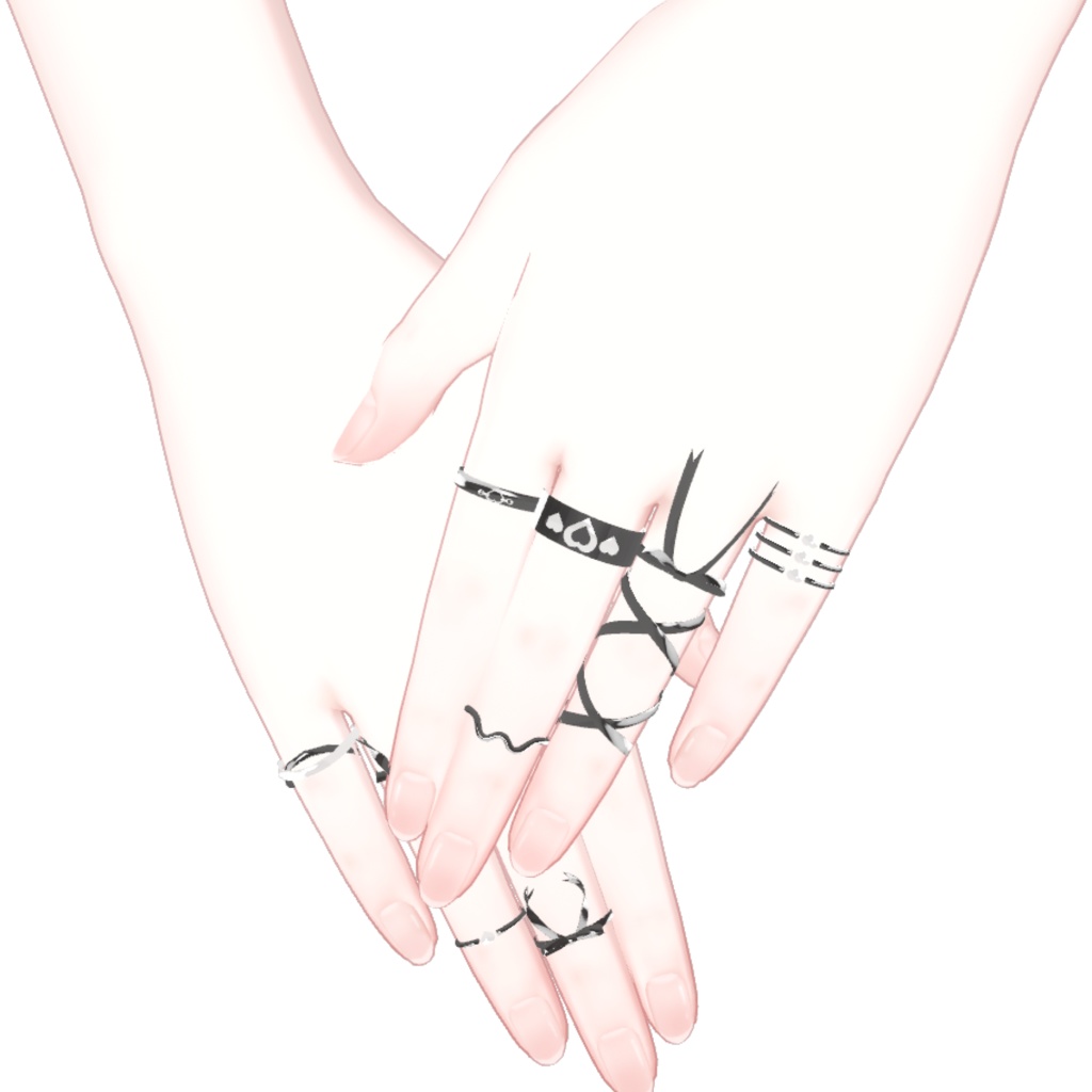 【11アバター対応】Ring&Ribbon【♡AngelHeart♡】