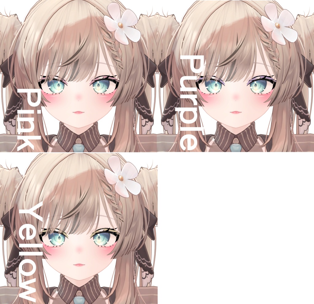 Manuka専用❤涙袋つき赤らみメイク&色白ほてりボディメイク❤