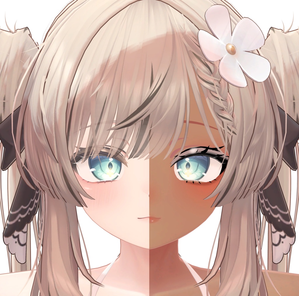 Manuka専用❤涙袋つき赤らみメイク&色黒ほてりボディメイク❤