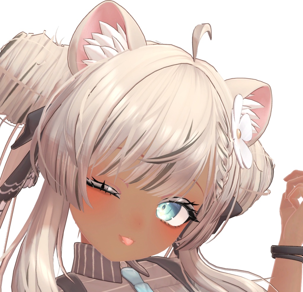 Manuka専用❤涙袋つき赤らみメイク&色黒ほてりボディメイク❤