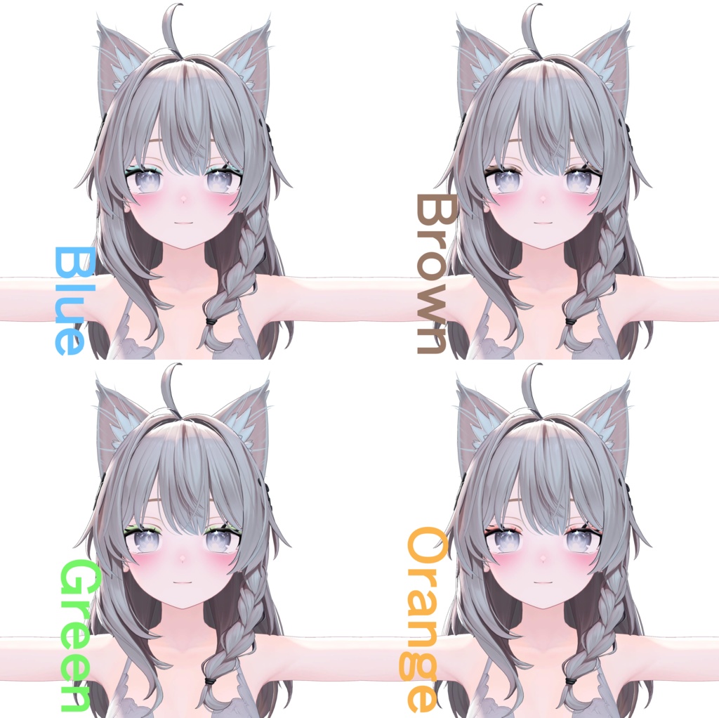 しなの専用❤涙袋つき赤らみメイク&色白ほてりボディメイク❤