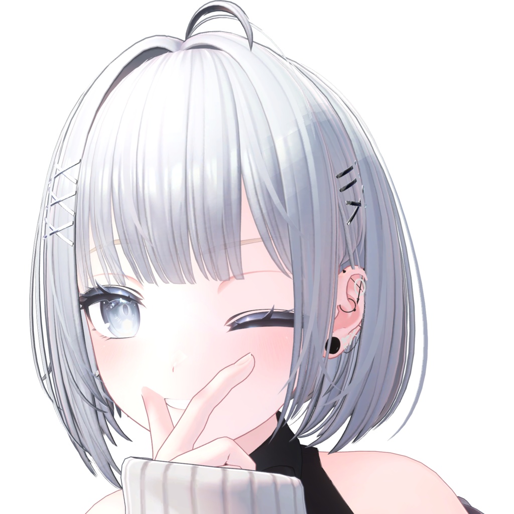 【17アバター対応】Punk Earrings【♡Chloe♡】