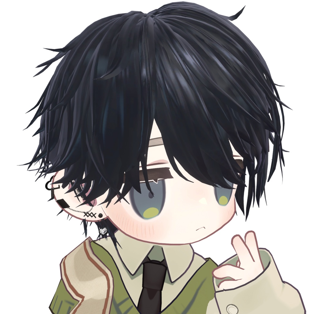 【17アバター対応】Punk Earrings【♡Chloe♡】