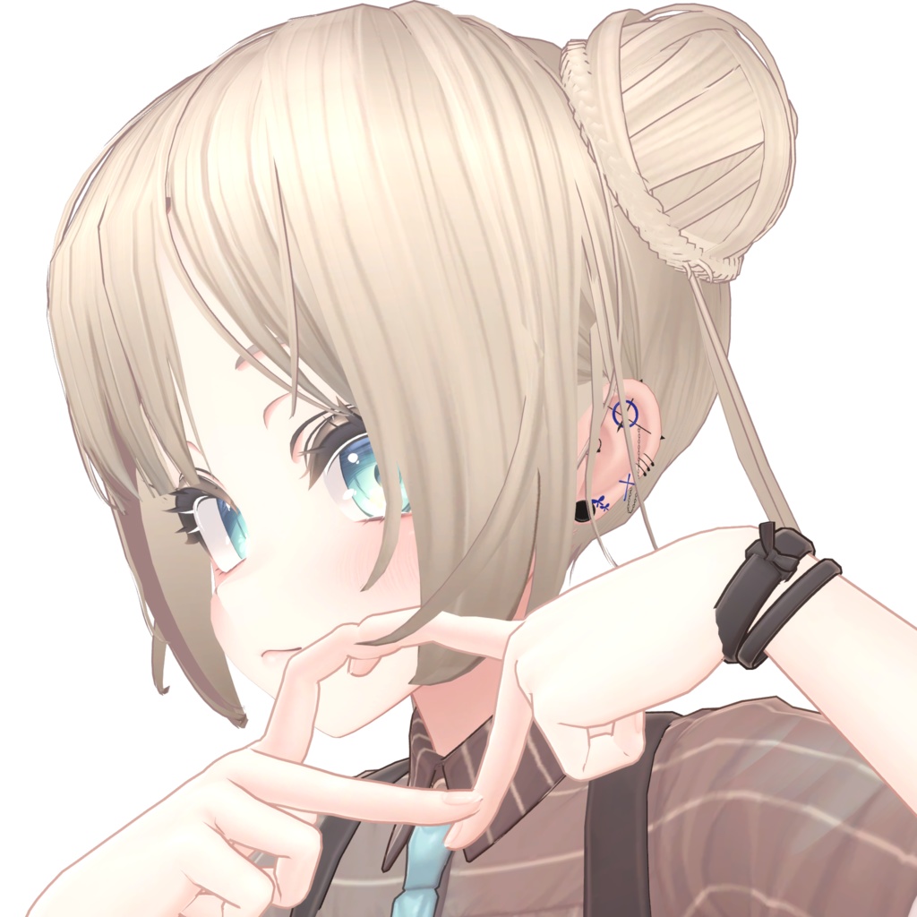 【17アバター対応】Punk Earrings【♡Chloe♡】