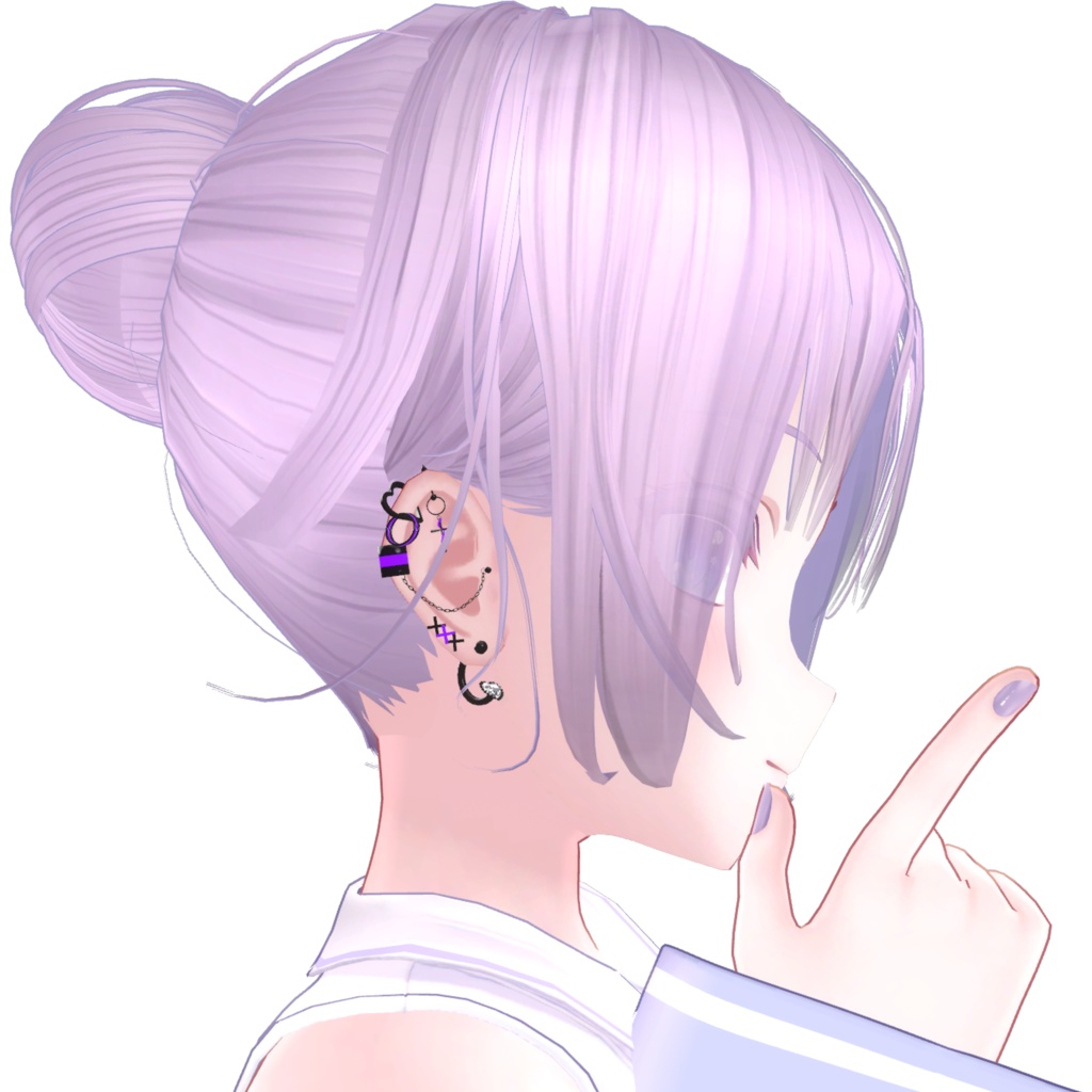 【17アバター対応】Punk Earrings【♡Chloe♡】