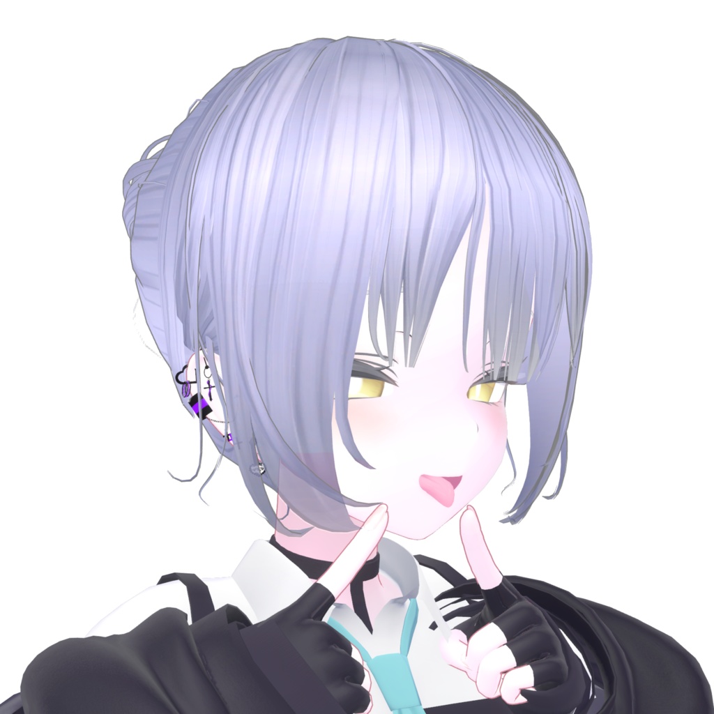 【17アバター対応】Punk Earrings【♡Chloe♡】