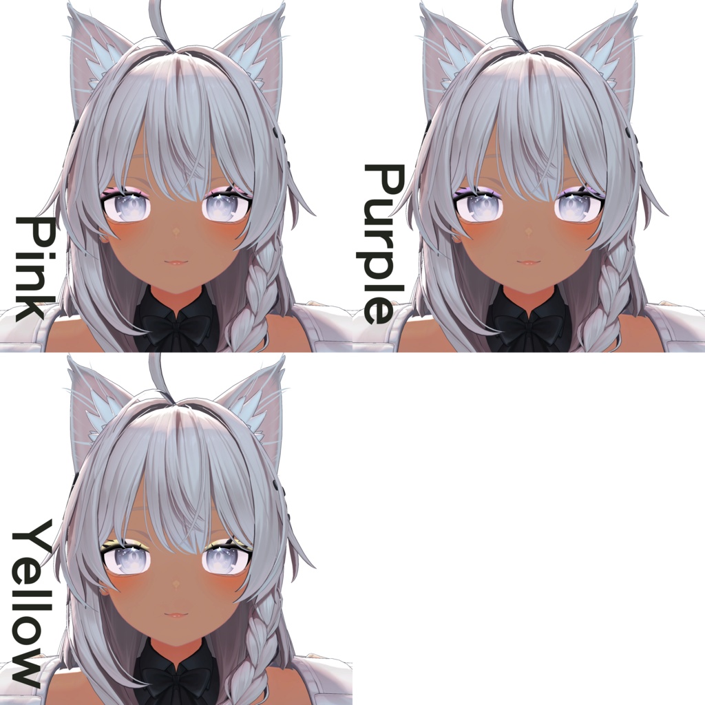 しなの専用❤涙袋つき赤らみメイク&色黒ほてりボディメイク❤