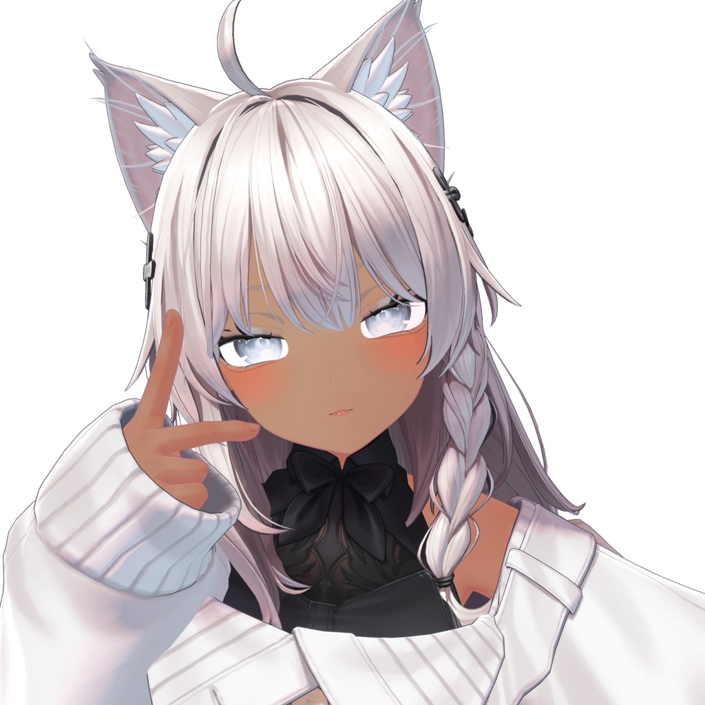 しなの専用❤涙袋つき赤らみメイク&色黒ほてりボディメイク❤