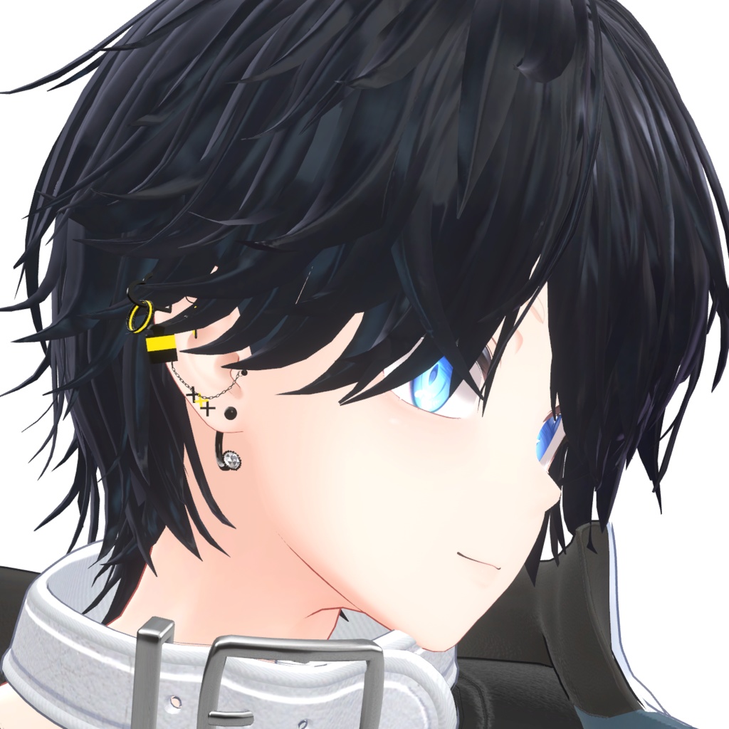 【5アバター対応】Punk Earrings【☆Chloe2☆】