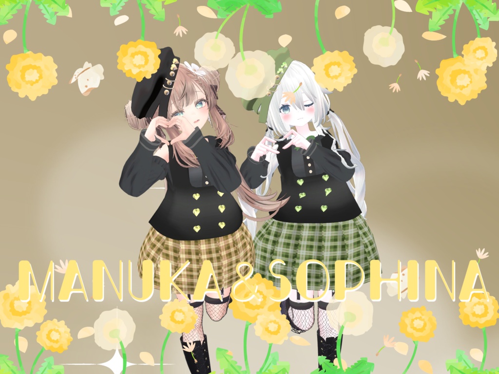 【11アバター対応】VRC想定【♡LovelyHeart♡】