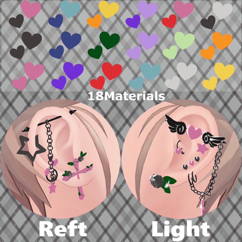 PunkEarrings💜SpitefulCross