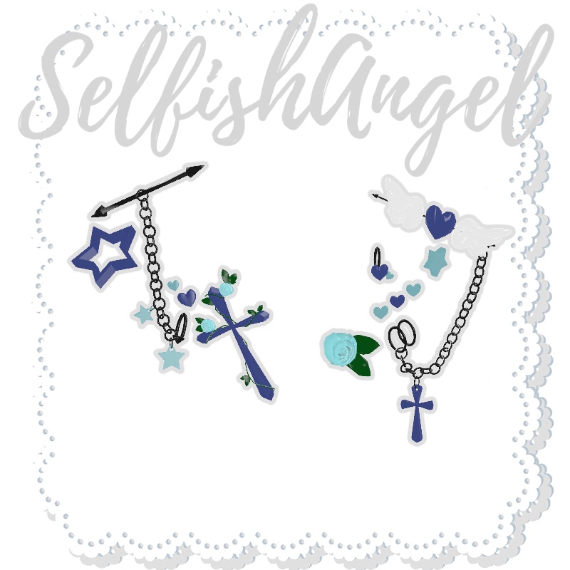 PunkEarrings💜SpitefulCross