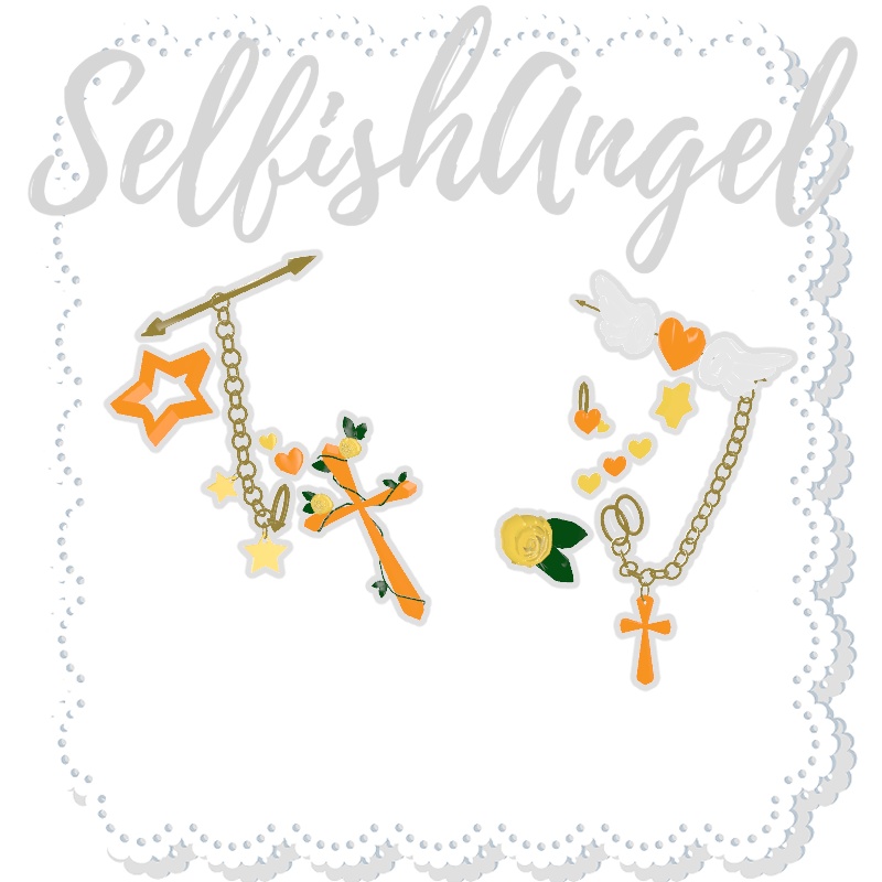 PunkEarrings💜SpitefulCross