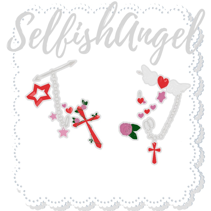 PunkEarrings💜SpitefulCross