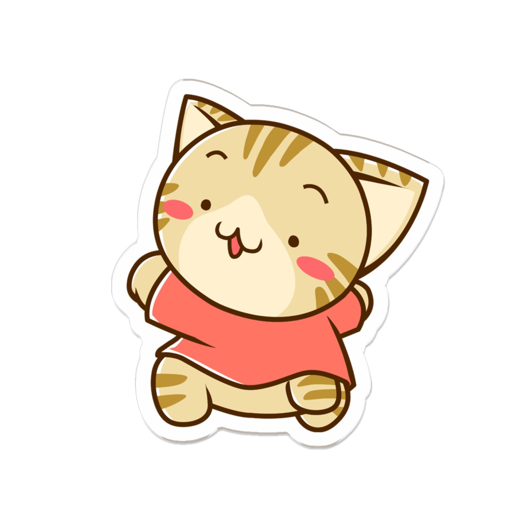 しがみつきすずにゃん アクリルバッジ