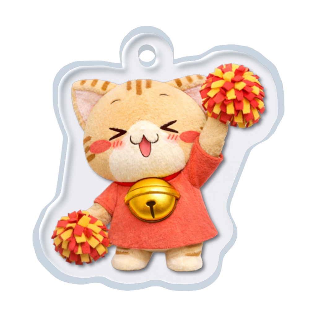もふもふすずにゃん応援チャーム