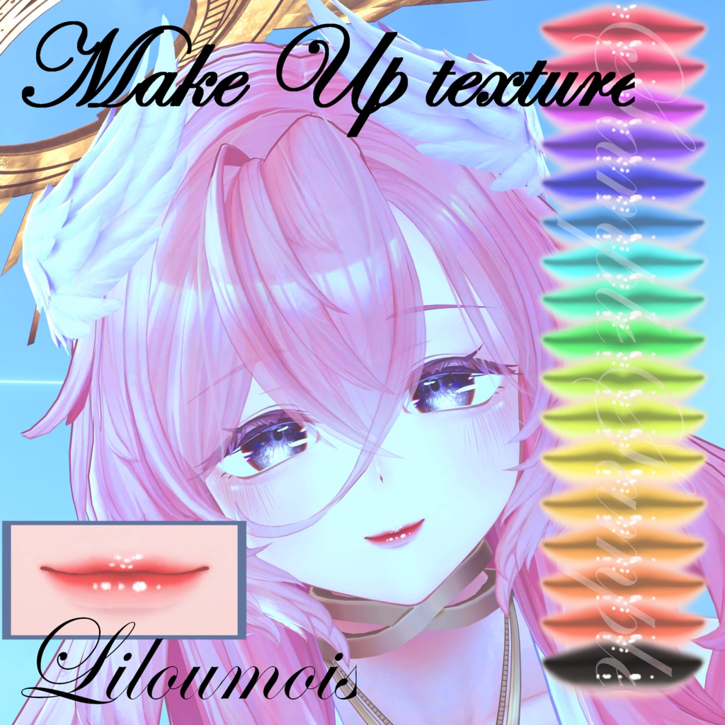 Liloumois Make up Texture Cute