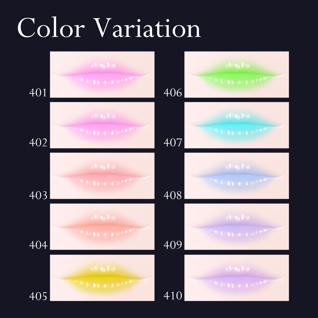 白雨 メイクアップテクスチャ No.01 Hakuu Make Up No.01