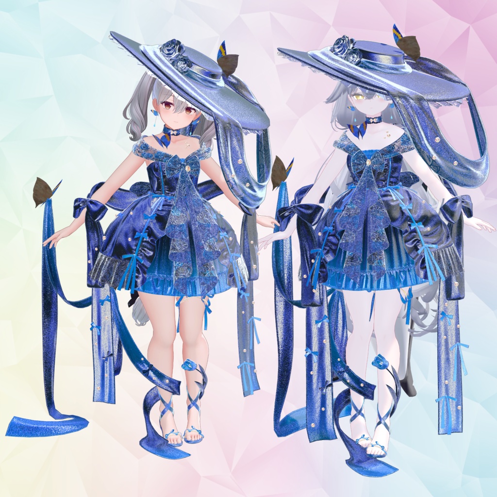 コノハチョウマテリアル「VernalPirouette」用【無料】 Oakleaf Material for ”VernalPirouette”(flee)