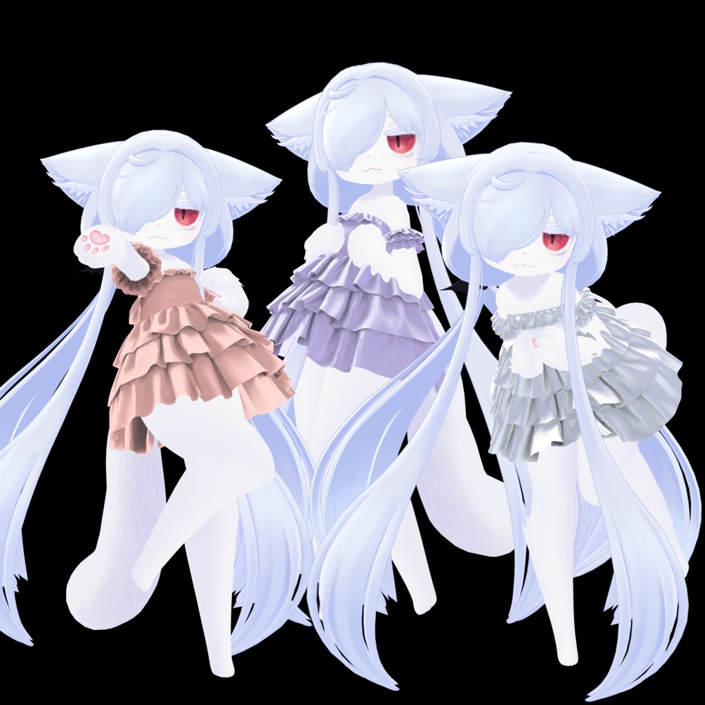 フリルミニドレス Frill Mini Dress