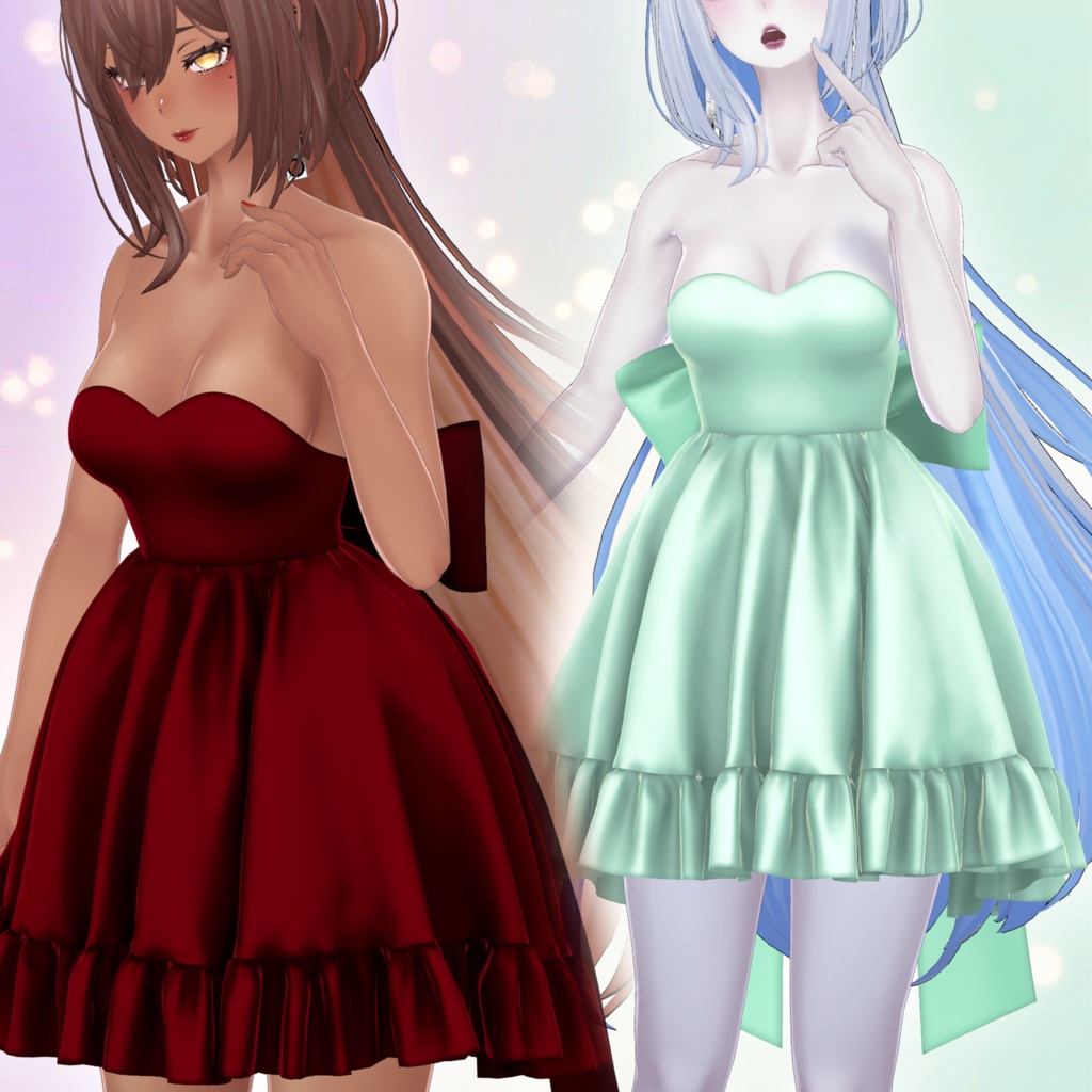 【3D衣装】クール エ リュボン Coeur & Ruban