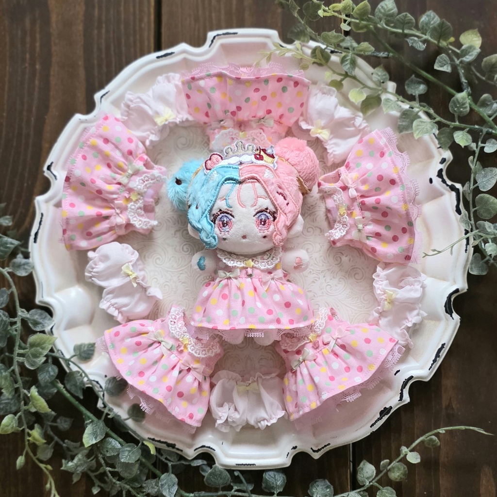 「COLORFUL HAPPY POPな小さなぬいのお洋服」