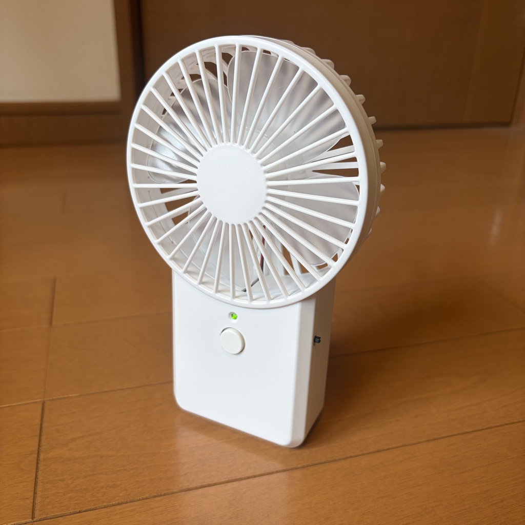 VVVF風サウンドハンディファン