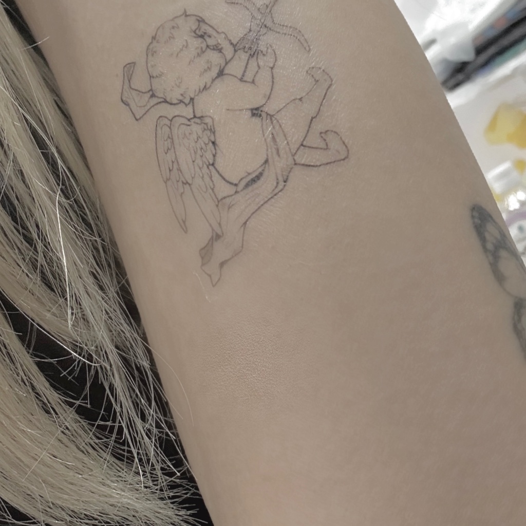 1Dayタトゥーシール-LOVE