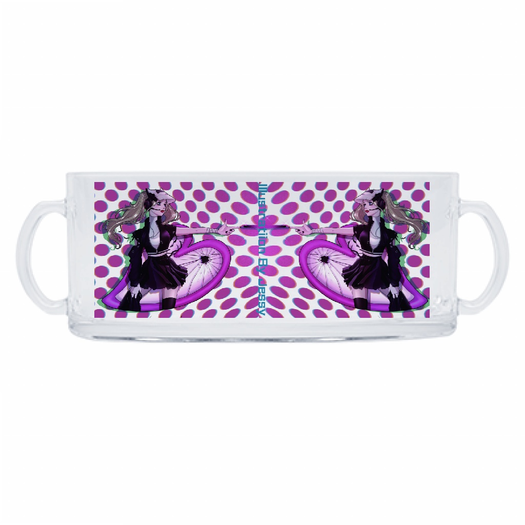 クリアガラスマグカップ(2種)