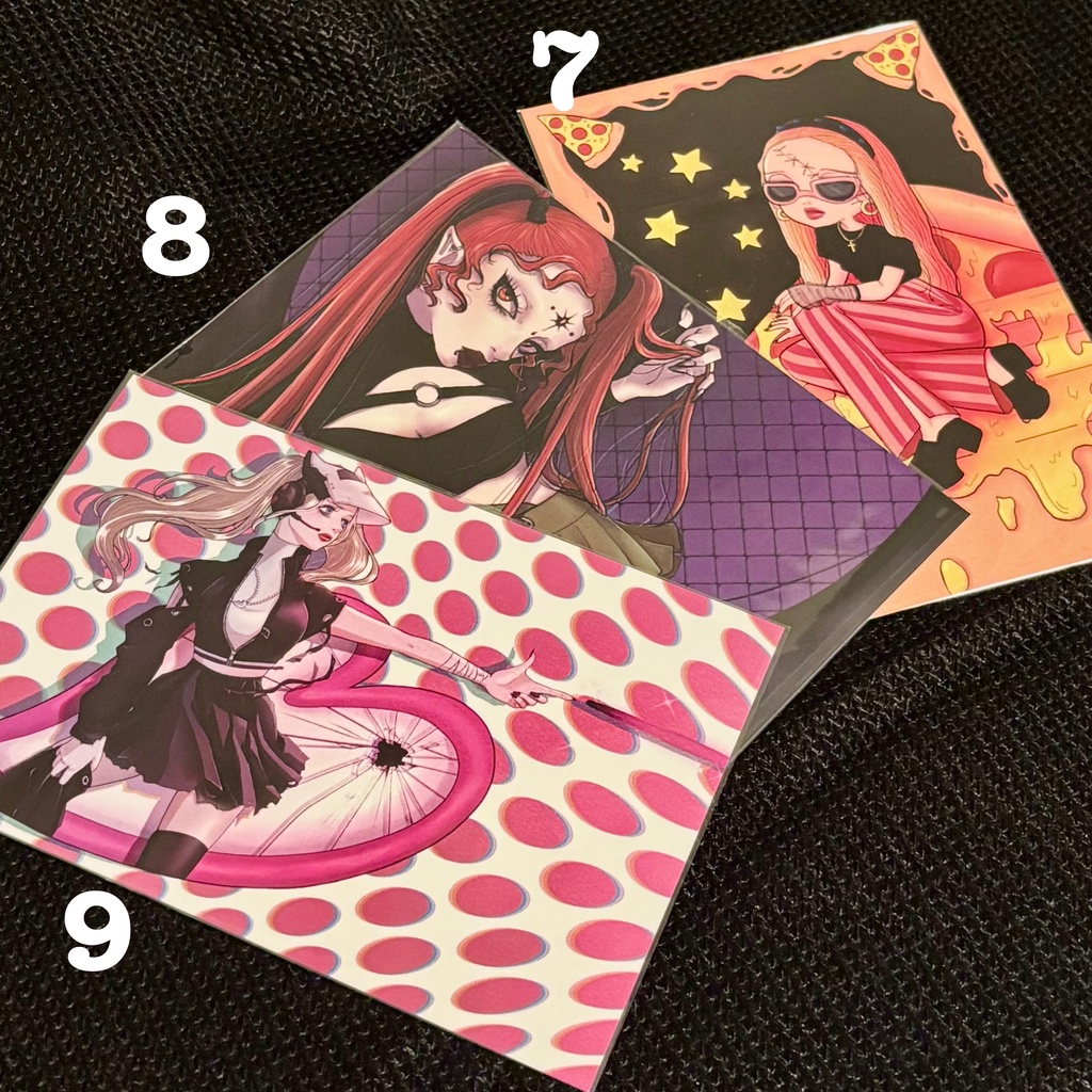 オリジナルイラスト_ポストカード