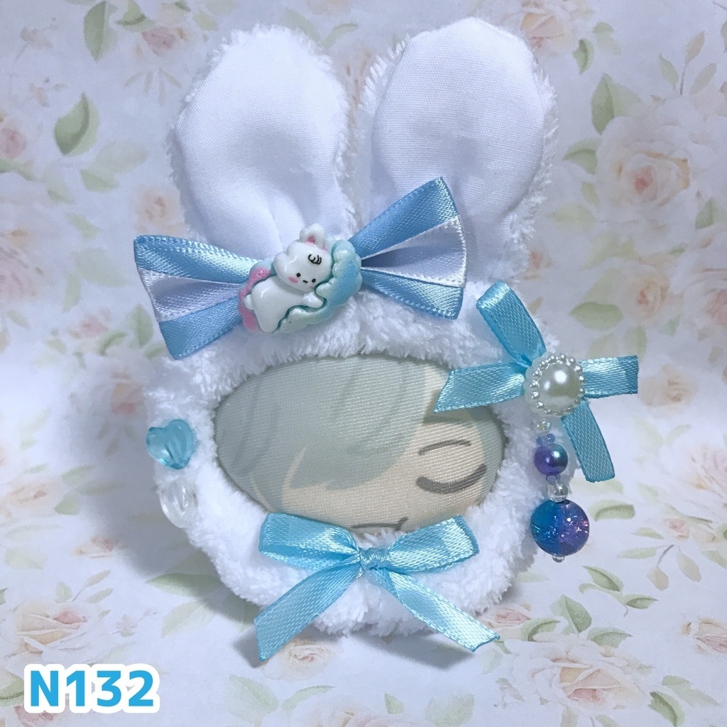 [N132]うさ耳おまんじゅう用着ぐるみ[白うさぎ]