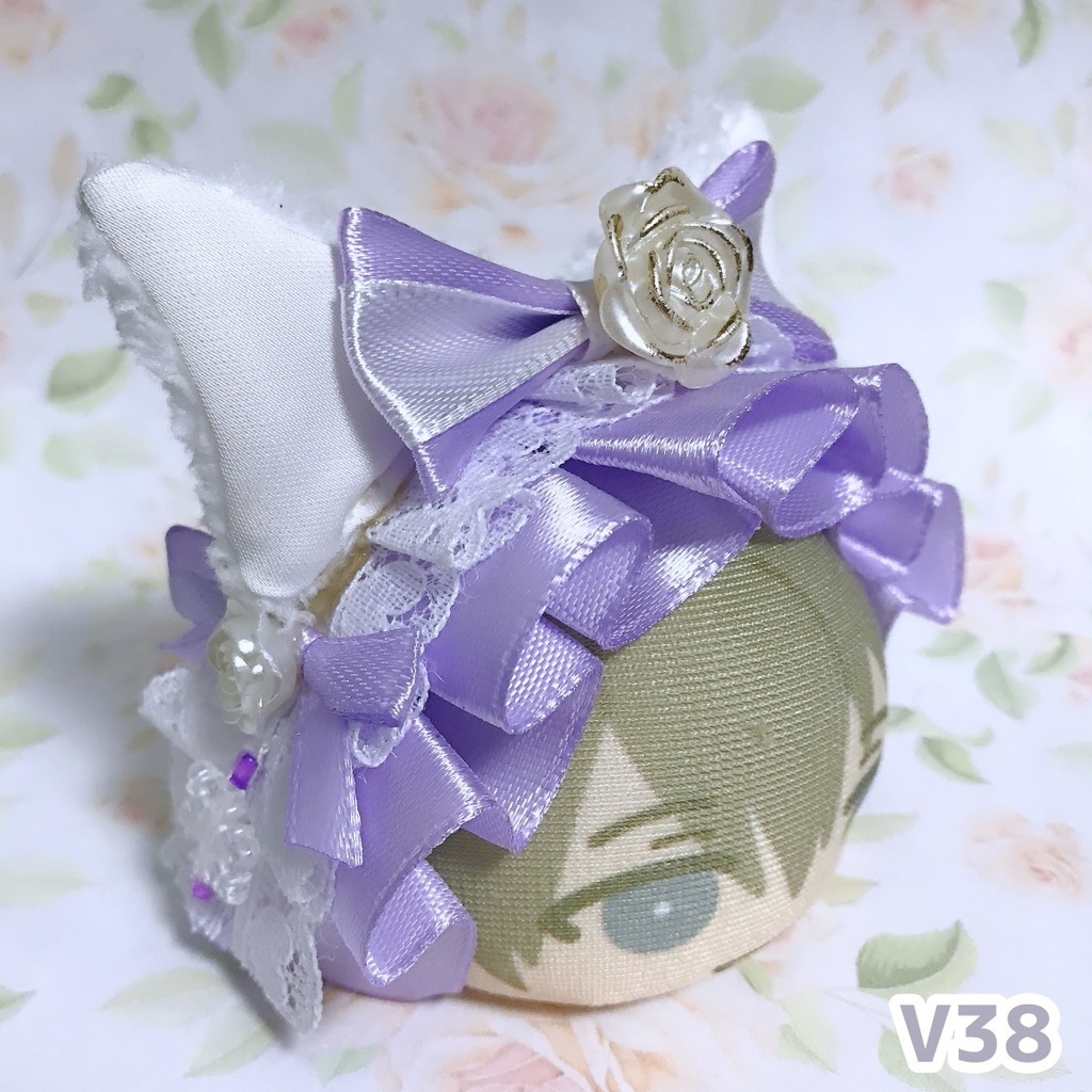 おまんじゅう用猫耳ヘッドドレス(3カラー)