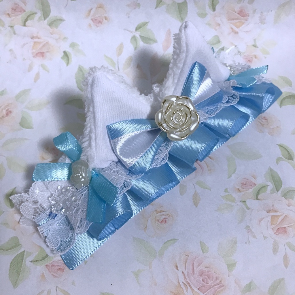 おまんじゅう用猫耳ヘッドドレス(3カラー)