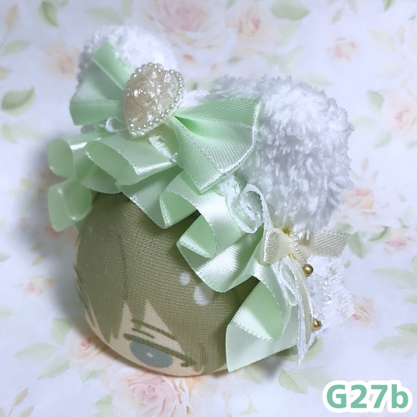 おまんじゅう用くま耳ヘッドドレス