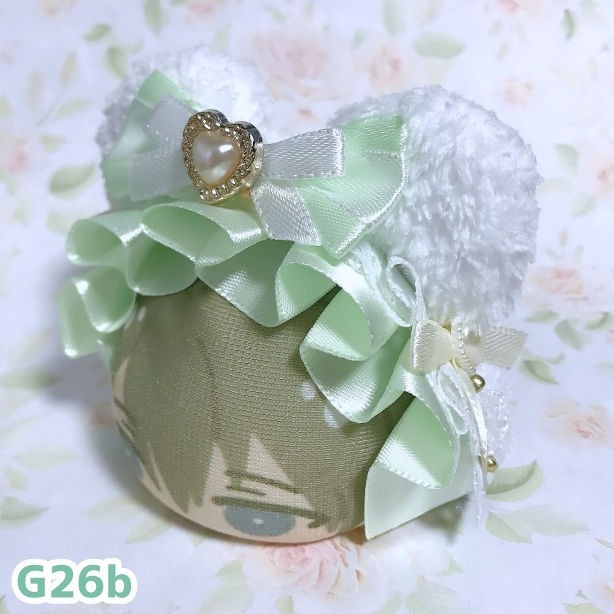 おまんじゅう用くま耳ヘッドドレス