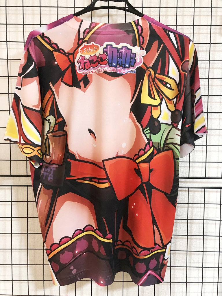 さくれつ !! ねこっこガオガオ ニャルティメットにゃお〜ん ! 列伝NEO SEASON 2 フルグラフィックTシャツ