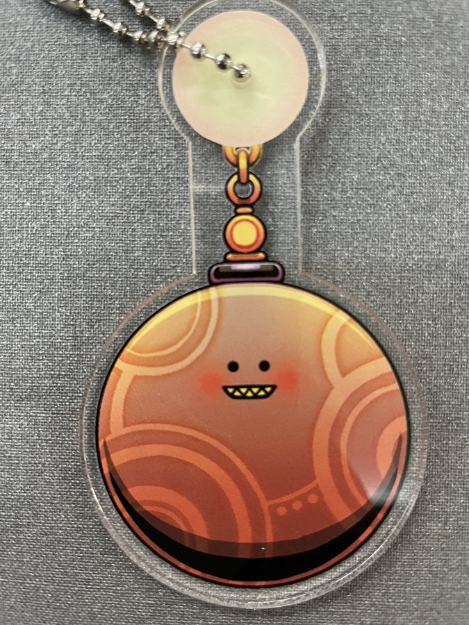 鉄球ちゃんアクキー