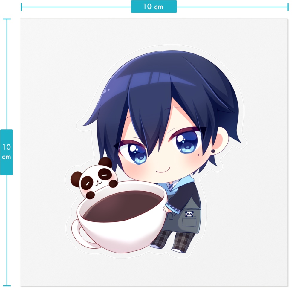 ちびかずステッカー